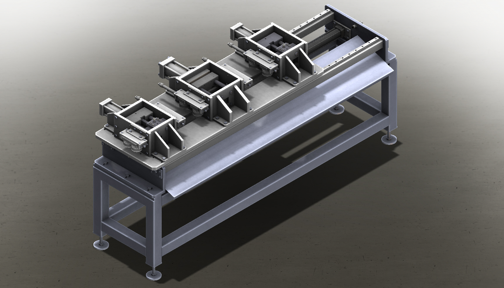 自动冲孔三通棒机